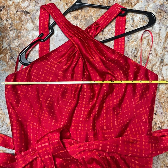 White House Black Market Criss Cross Halter Dress - Picture 13 of 15